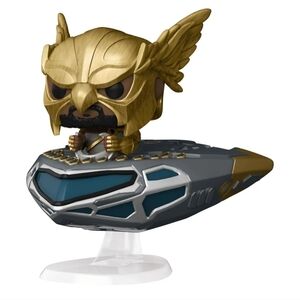 NIB Black Adam Hawkman in Cruiser